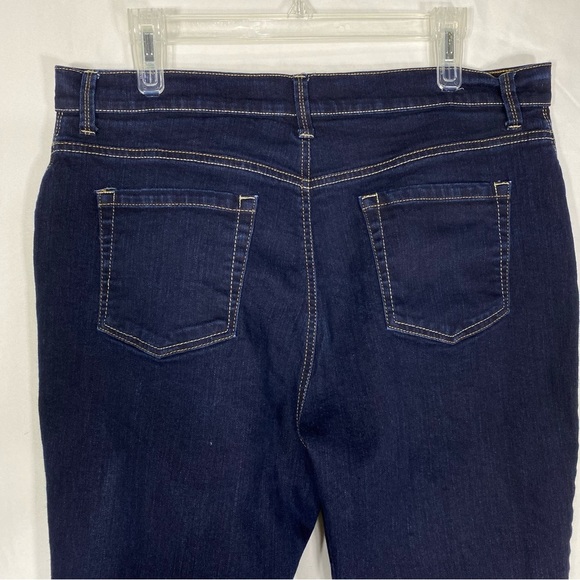 Gloria Vanderbilt Amanda Classic Dark Indigo Jeans * Short - Picture 4 of 7